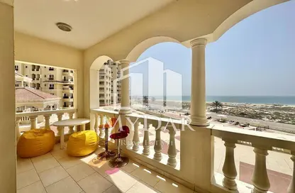 Balcony image for: Apartment - 1 Bedroom - 2 Bathrooms for rent in Royal breeze 2 - Royal Breeze - Al Hamra Village - Ras Al Khaimah, Image 1