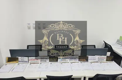 Office Space - Studio - 3 Bathrooms for rent in Ajman Corniche Residences - Ajman Corniche Road - Ajman