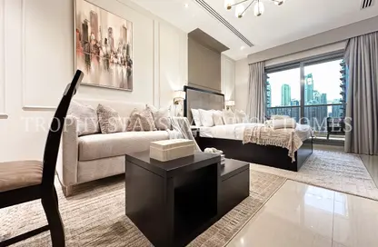 شقة - 1 حمام للايجار في برج ايليت ريزيدينس - وسط مدينة دبي - دبي