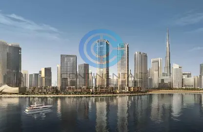 Apartment - Studio - 1 Bathroom for sale in Peninsula Four - Peninsula - Business Bay - Dubai