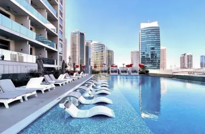 Apartment - 1 Bedroom - 2 Bathrooms for sale in MAG 318 - Business Bay - Dubai