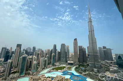 شقة - غرفة نوم - 2 حمامات للايجار في فندق برج ليك - العنوان داون تاون - دبي وسط المدينة - دبي