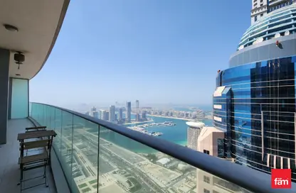 Apartment - 2 Bedrooms - 2 Bathrooms for rent in Damac Heights - Dubai Marina - Dubai