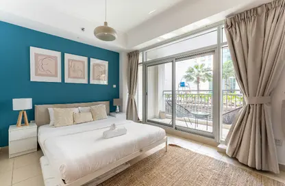 Apartment - Studio - 1 Bathroom for rent in Burj Views podium - Burj Views - Downtown Dubai - Dubai