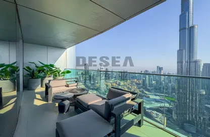 Penthouse - 4 Bedrooms - 4 Bathrooms for rent in The Address BLVD Sky Collection - Downtown Dubai - Dubai