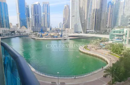 شقة - غرفة نوم - 1 حمام للايجار في برج الزمان والمكان - دبي مارينا - دبي شقة - غرفة نوم - 1 حمام للايجار في برج الزمان والمكان - دبي مارينا - دبي