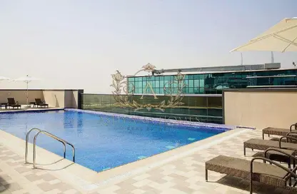 Pool image for: Apartment - 2 Bedrooms - 3 Bathrooms for rent in Duja Tower - Sheikh Zayed Road - Dubai, Image 1