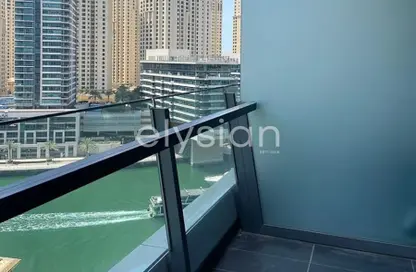 شقة - 1 حمام للايجار في B برج سيلفرين - سيلفيرين - دبي مارينا - دبي