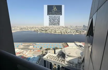 شقة - غرفة نوم - 2 حمامات للبيع في أورينت تاور 2 - أورينت تاور - البستان - عجمان