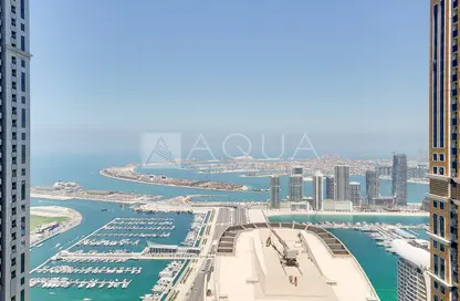Water View image for: Apartment - 3 Bedrooms - 3 Bathrooms for rent in Marina Pinnacle - Dubai Marina - Dubai, Image 1