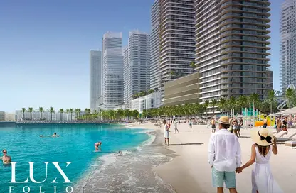 Apartment - 1 Bedroom - 1 Bathroom for sale in Seapoint - EMAAR Beachfront - Dubai Harbour - Dubai