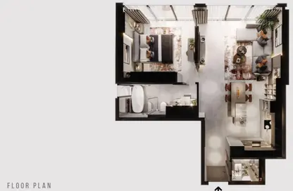 شقة - غرفة نوم - 2 حمامات للبيع في ويستوود من امتياز - الفرجان - دبي