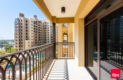 Balcony image for: Apartment - 1 Bedroom - 1 Bathroom for sale in Asayel - Madinat Jumeirah Living - Umm Suqeim - Dubai, Image 1