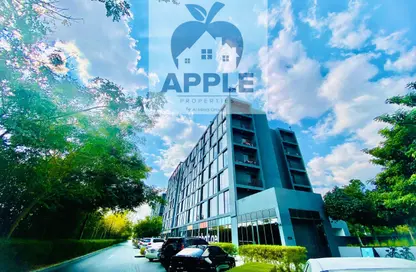 Apartment - 1 Bedroom - 2 Bathrooms for rent in Areej Apartments - Aljada - Sharjah