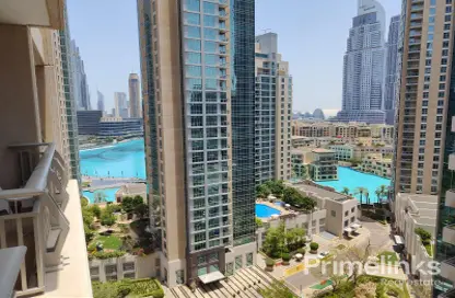 شقة - غرفة نوم - 1 حمام للايجار في بوليفارد سنترال 2 - أبراج بوليفارد سنترال - دبي وسط المدينة - دبي