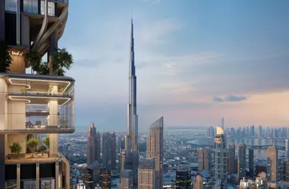 Apartment - 3 Bedrooms - 5 Bathrooms for sale in DWTN Residences - Business Bay - Dubai