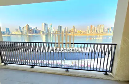Apartment - 3 Bedrooms - 4 Bathrooms for rent in Cyan Beach Residence - Maryam Beach Residence - Maryam Island - Sharjah