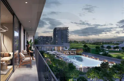 Apartment - 3 Bedrooms - 4 Bathrooms for sale in Golf Acres - EMAAR South - Dubai South (Dubai World Central) - Dubai