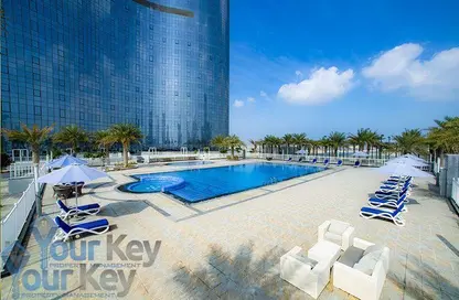Apartment - 2 Bedrooms - 2 Bathrooms for rent in Leaf Tower - Tamouh - Al Reem Island - Abu Dhabi