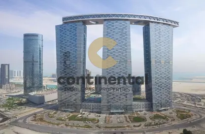 Apartment - Studio - 1 Bathroom for sale in The Gate Tower 2 - Shams Abu Dhabi - Al Reem Island - Abu Dhabi