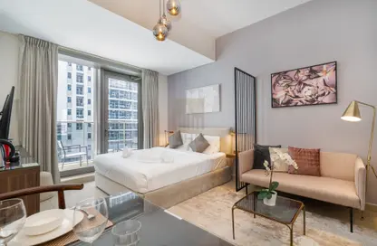 Apartment - Studio - 1 Bathroom for rent in Sparkle Tower 3 - Sparkle Towers - Dubai Marina - Dubai