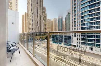 Apartment - 1 Bedroom - 2 Bathrooms for rent in Sparkle Tower 3 - Sparkle Towers - Dubai Marina - Dubai