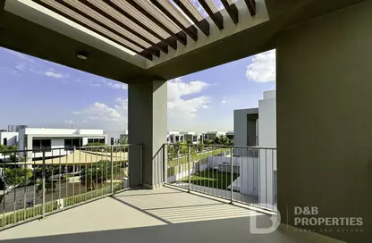 Terrace image for: Villa - 4 Bedrooms - 4 Bathrooms for rent in Sidra Villas II - Sidra Villas - Dubai Hills Estate - Dubai, Image 1