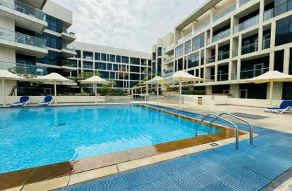 Pool image for: Townhouse - 3 Bedrooms - 4 Bathrooms for rent in Bloom Marina - Al Bateen - Abu Dhabi, Image 1