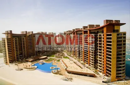 Apartment - 1 Bedroom - 2 Bathrooms for rent in Emerald - Tiara Residences - Palm Jumeirah - Dubai
