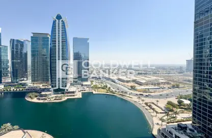 Apartment - 2 Bedrooms - 3 Bathrooms for rent in Green Lakes Towers - JLT Cluster S - Jumeirah Lake Towers - Dubai