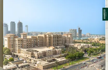 Apartment - 1 Bedroom - 2 Bathrooms for rent in Ocean Heights - Dubai Marina - Dubai