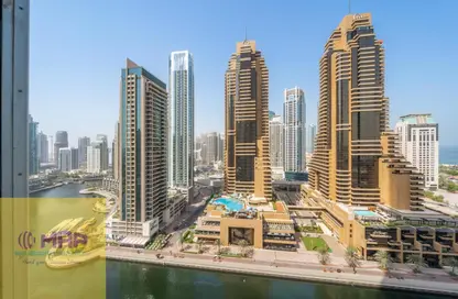 شقة - غرفة نوم - 1 حمام للايجار في (برج كيان (إنفينيتي - دبي مارينا - دبي