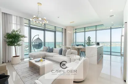 Apartment - 3 Bedrooms - 4 Bathrooms for rent in Beach Vista - EMAAR Beachfront - Dubai Harbour - Dubai