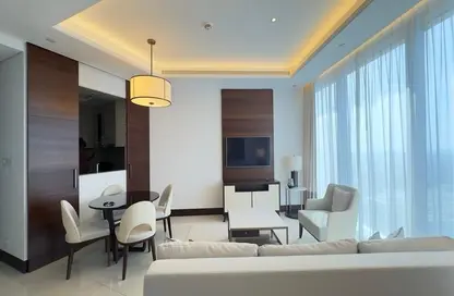 شقة - غرفة نوم - 1 حمام للايجار في فندق العنوان- سكاي فيو 2 - أبراج العنوان سكاي فيو - دبي وسط المدينة - دبي