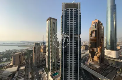 شقة - غرفة نوم - 2 حمامات للبيع في سكاي فيو - دبي مارينا - دبي