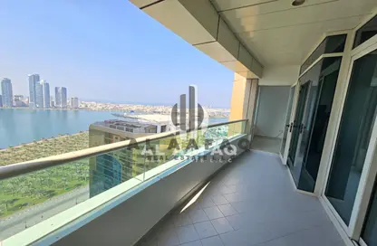 Apartment - 3 Bedrooms - 4 Bathrooms for rent in Al Majaz 1 - Al Majaz - Sharjah