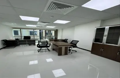 Office Space - Studio - 4 Bathrooms for rent in Al Garhoud - Dubai