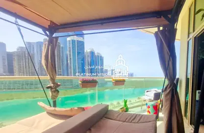 Apartment - 3 Bedrooms - 4 Bathrooms for sale in Beach Towers - Shams Abu Dhabi - Al Reem Island - Abu Dhabi