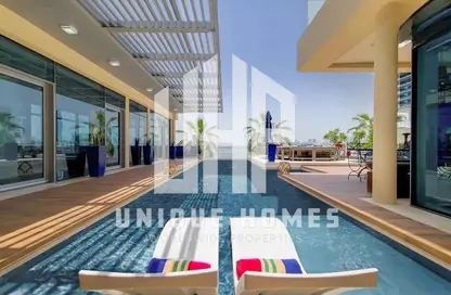 Pool image for: Villa - 5 Bedrooms - 6 Bathrooms for sale in Al Muneera island villas - Al Muneera - Al Raha Beach - Abu Dhabi, Image 1