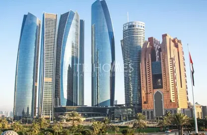 Outdoor Building image for: Apartment - 3 Bedrooms - 4 Bathrooms for rent in Etihad Tower 2 - Etihad Towers - Corniche Road - Abu Dhabi, Image 1