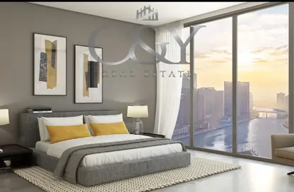 Apartment - 2 Bedrooms - 2 Bathrooms for sale in Peninsula Two - Peninsula - Business Bay - Dubai