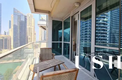Apartment - 2 Bedrooms - 3 Bathrooms for sale in The Waves Tower A - The Waves - Dubai Marina - Dubai