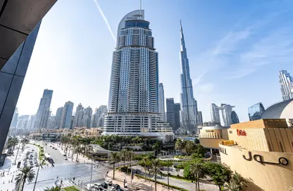 شقة - غرفة نوم - 1 حمام للايجار في بوليفارد بوينت - وسط مدينة دبي - دبي