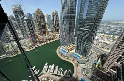 شقة - غرفة نوم - 2 حمامات للايجار في بوابة المارينا 2 - مارينا جيت - دبي مارينا - دبي