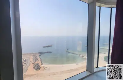 Apartment - Studio - 1 Bathroom for rent in Ajman Corniche Residences - Ajman Corniche Road - Ajman