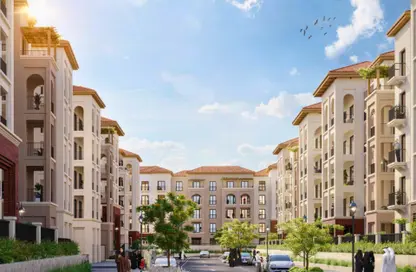 Apartment - 1 Bedroom - 2 Bathrooms for sale in Bloom Living - Zayed City (Khalifa City C) - Khalifa City - Abu Dhabi