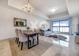 Apartment - 1 bedroom - 2 bathrooms for rent in The Fairmont Palm Residence South - The Fairmont Palm Residences - Palm Jumeirah - Dubai