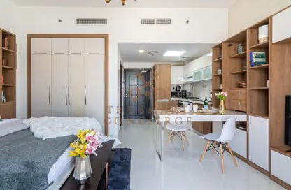 Kitchen image for: Apartment - 1 Bathroom for rent in Glamz by Danube - Glamz - Al Furjan - Dubai, Image 1