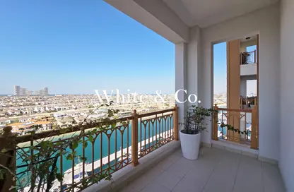 Apartment - 3 Bedrooms - 4 Bathrooms for rent in Marina Residences 4 - Marina Residences - Palm Jumeirah - Dubai