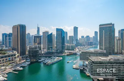 Apartment - 1 Bedroom - 2 Bathrooms for rent in Central Tower - Bay Central - Dubai Marina - Dubai